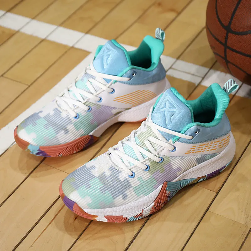 Autumn Trend Flying Woven Basketball Shoes Old Shoes Sneakers Tide