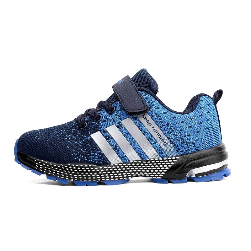 Breathable Mesh Kids Running Shoes Boys