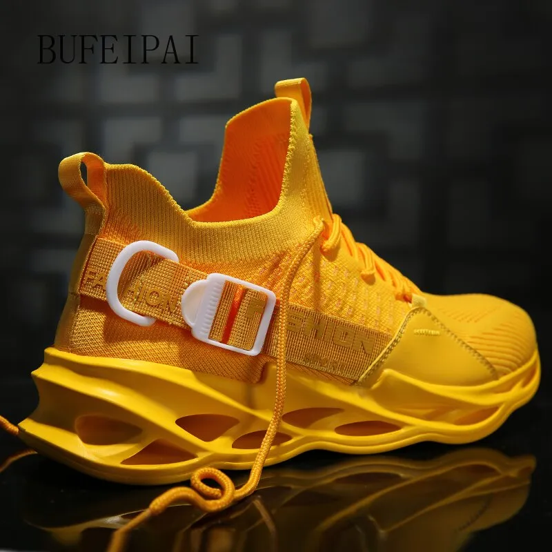 Breathable Running Shoes Men's Sports Shoes Large Size Comfortable Sneakers