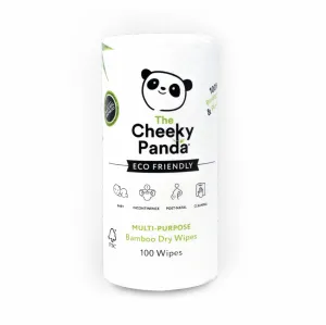 Cheeky Panda  Eco Friendly Multi-Purpose Bamboo Dry Wipes 100's