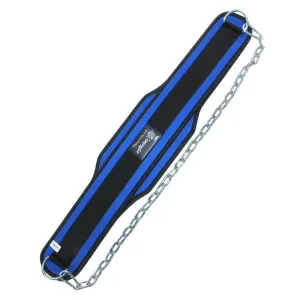 Dip Belt With 34" Metal Chain - Blue