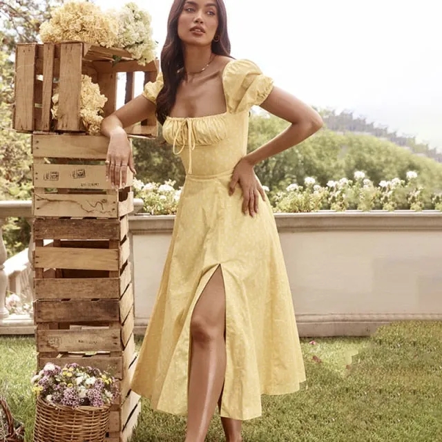 Flower Print Dress