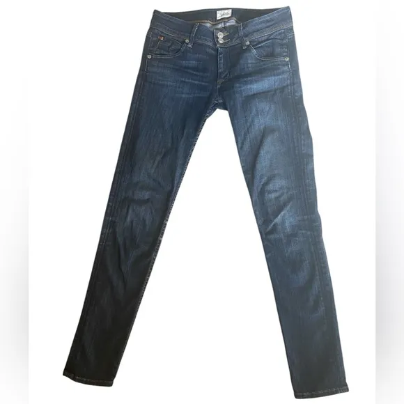Hudson Women’s Collin Mid-Rise Skinny Jeans Color Blue Size 26