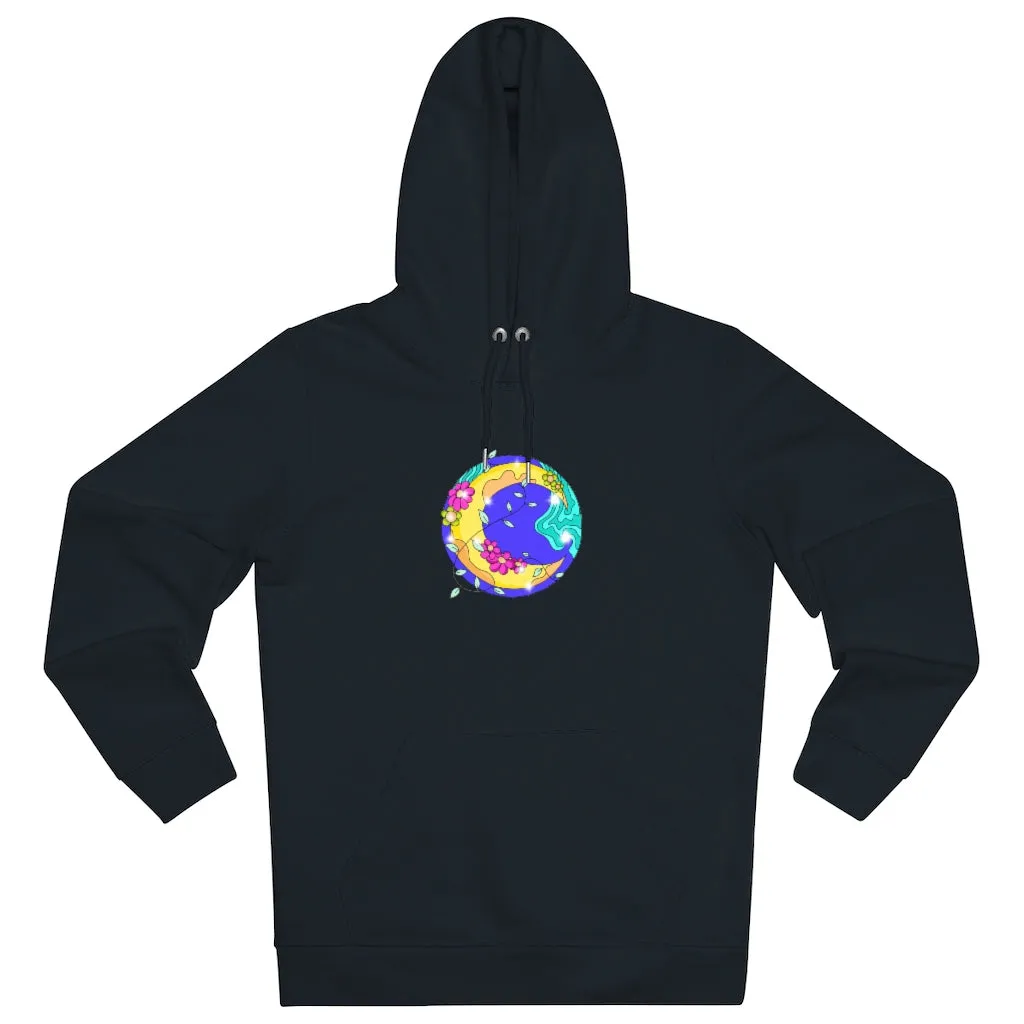 Odyssey 85% organic cotton unisex cruiser hoodie