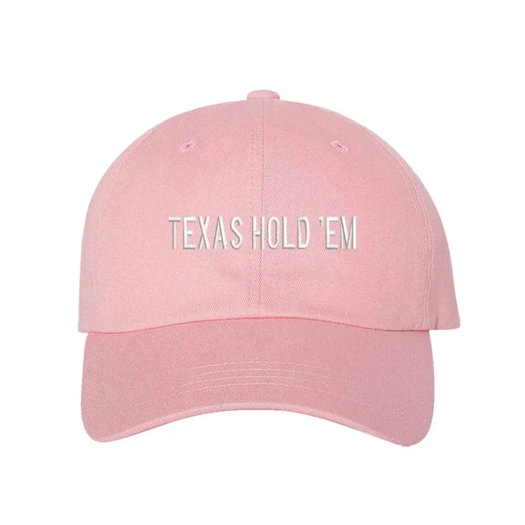 Texas Hold 'Em Embroidered Baseball Hat