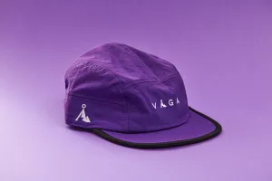 Windproof Club Cap - Purple & Navy