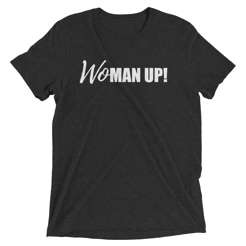 WOman Up! T-Shirt Charcoal