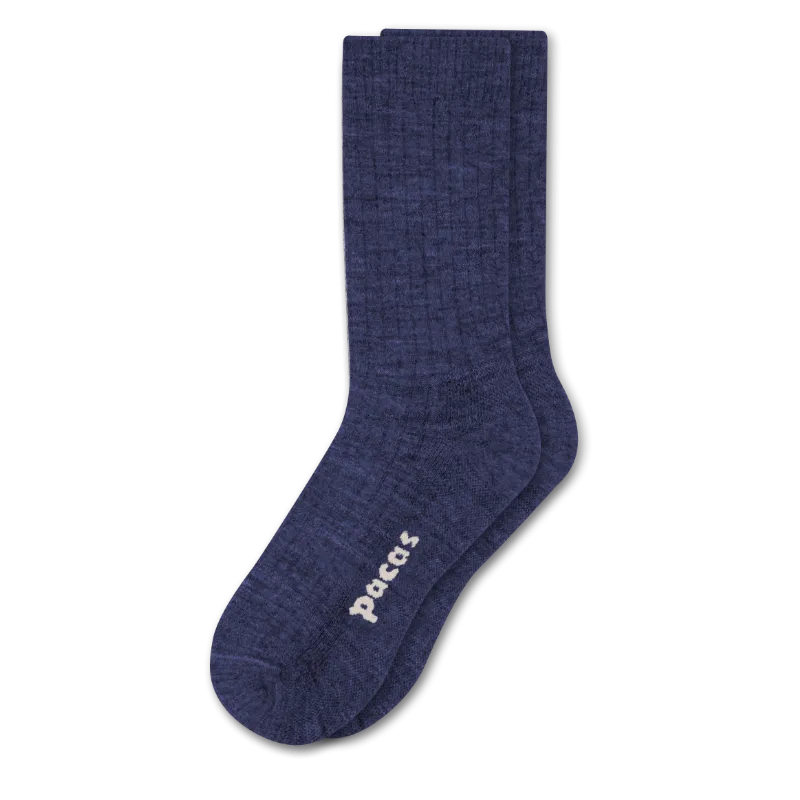 Women's Light-Weight Crew Pacas Socks  - Singles